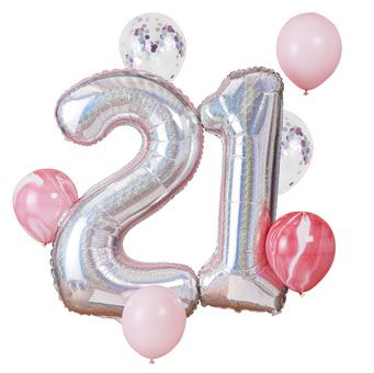 StarGazer Birthday - Balloon Bundle - 21st Birthday