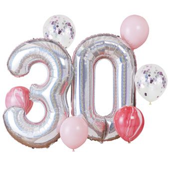 StarGazer Birthday - Balloon Bundle - 30th Birthday