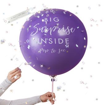 StarGazer Birthday - Balloon - Gift Reveal