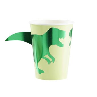 Roarsome - Paper Cups - Dinosaur - Foiled