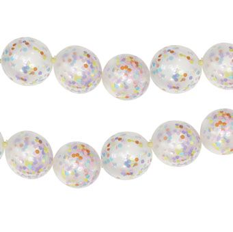 Pastel Party - Confetti Link Balloons