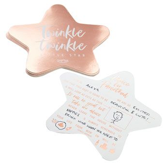 Twikle Twinkle -Paper Advice cards