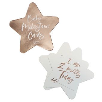 Twikle Twinkle -Paper Milestone cards