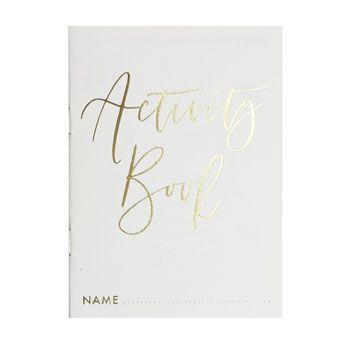 Gold Wedding - Kids Activity Kit - Game