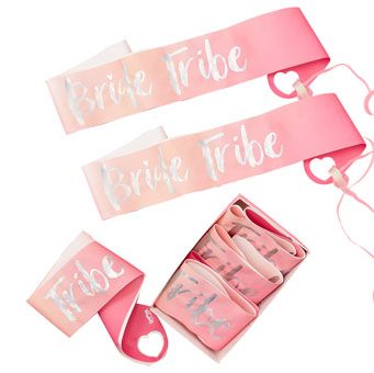 Bride Tribe - Bride Tribe Sashes 6 Pack - Fancy Dress