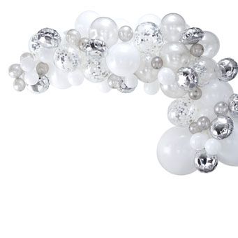 Balloon Arches - Balloon Arch - Silver