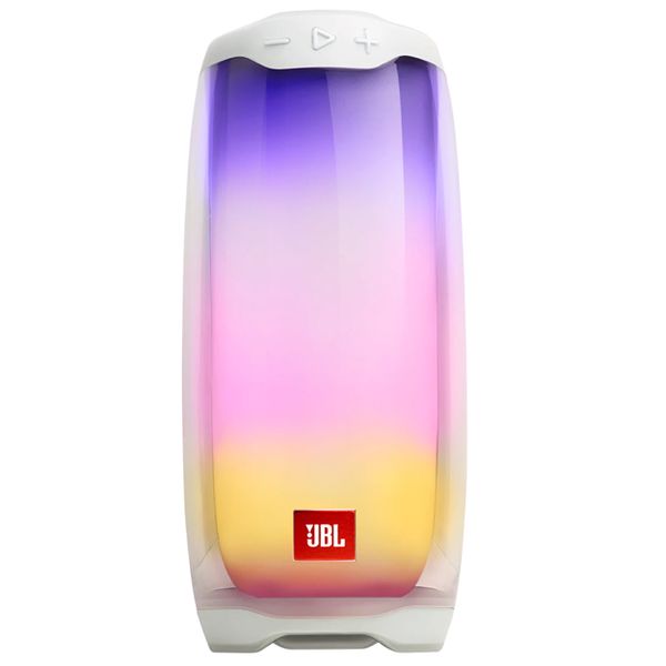 JBL Pulse 4 Portable Bluetooth Speaker - White