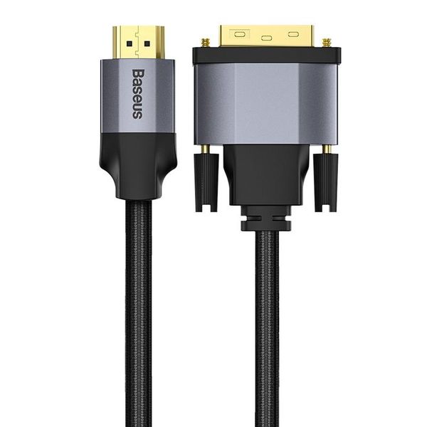 Baseus 2m Enjoyment Series HDMI 4K Male to DVI Male Bidirectional Cable