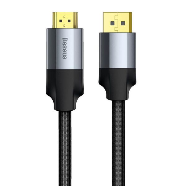 Baseus 2m Enjoyment Series DisplayPort DP Male to 4K HDMI Male Cable - Grey