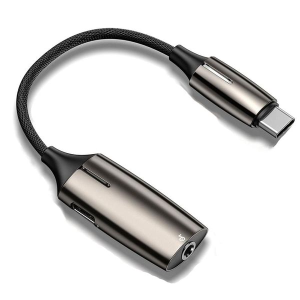 Baseus 3.5mm AUX &amp; Type-C Female to Type-C Male Adapter L60