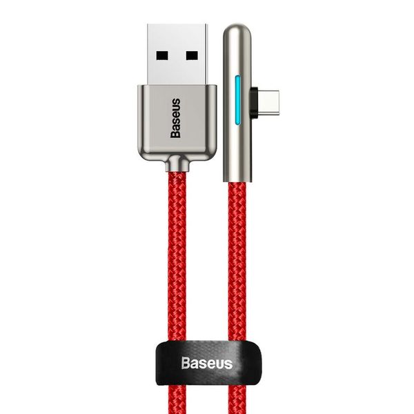 Baseus 40W LED Iridescent Mobile Gamer USB Type-A to Type-C Cable