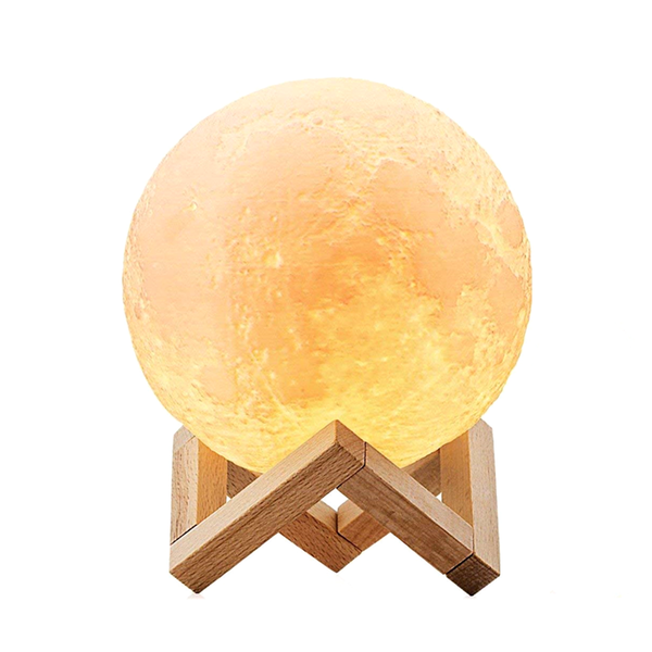 LED Colour Rechargeable Moon Night Light Lamp