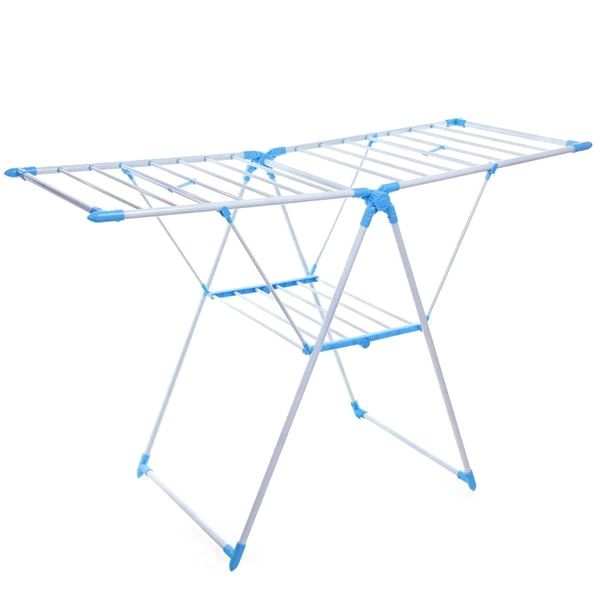 Foldable Cloth Dryer Rack - Blue