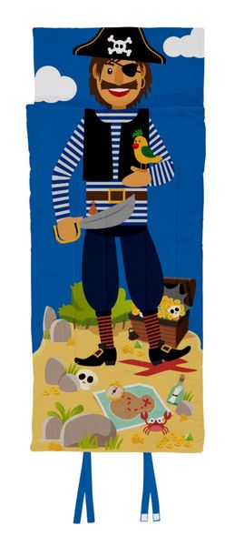 Kids Original Pirate Sleeping Bag 180cm x 66cm