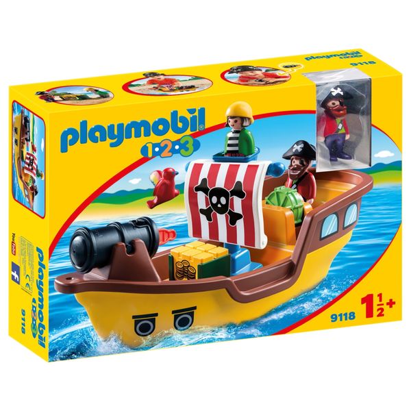 Playmobil Pirate Ship 9118 - 1,5+ Years