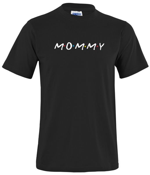 Mommy black T-shirt