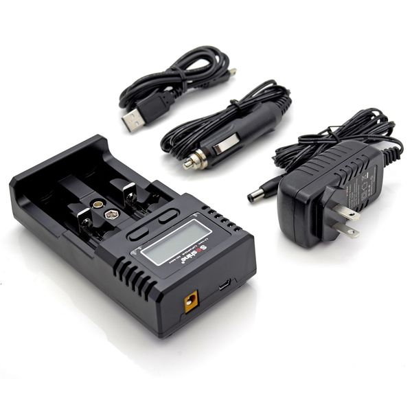 Soshine H2 LCD Li-ion Universal Charger