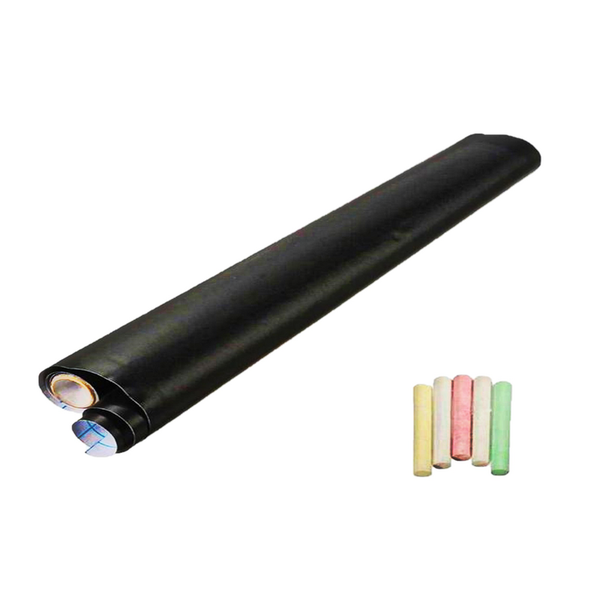 BlackBoard Vinyl with 5 Chalks