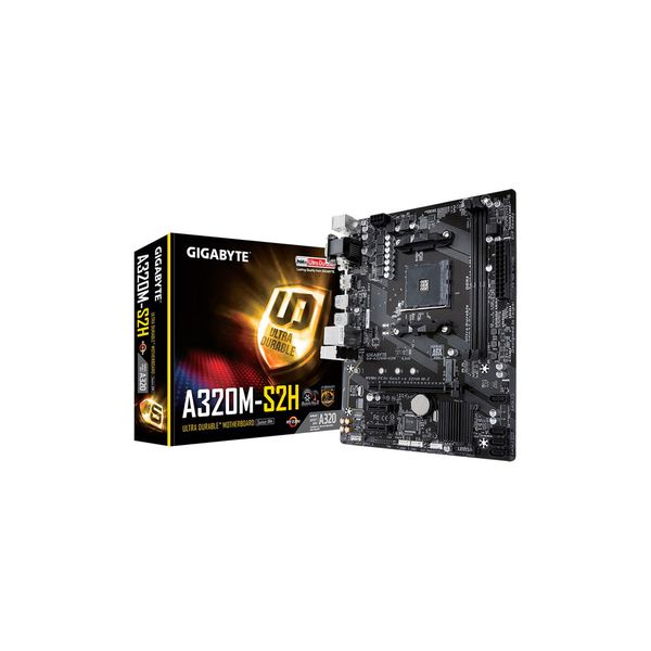 Gigabyte A320M-S2H AM4 DDR4 Micro-ATX Motherboard