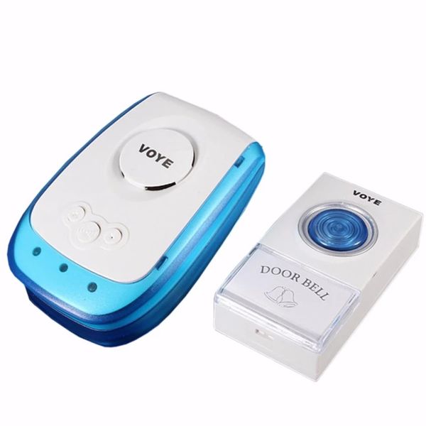 VOYE V009A Wireless Door Bell System Transmitter + Receiver, 38 Tunes