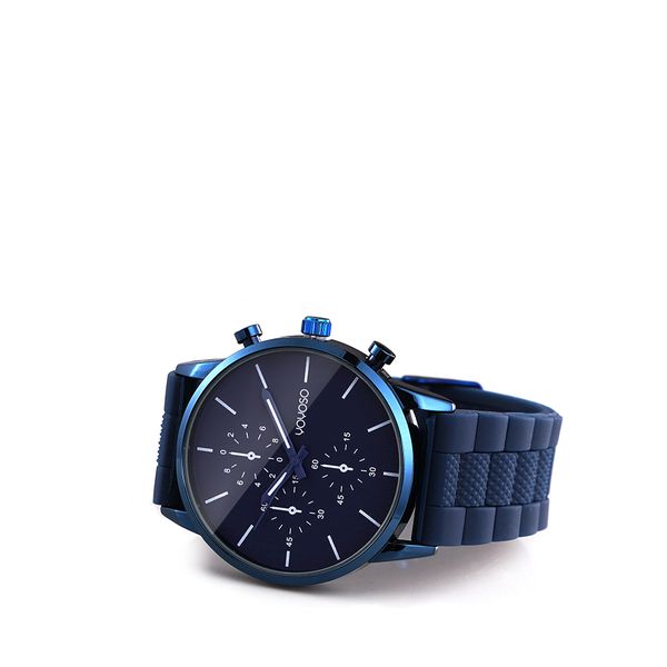 Metropolitan Men's Silicone Watch - Blue