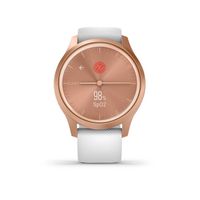 garmin vivomove white and rose gold