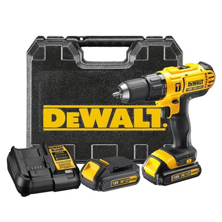 Dewalt Cordless Drilling Machine With Three Batteries And A