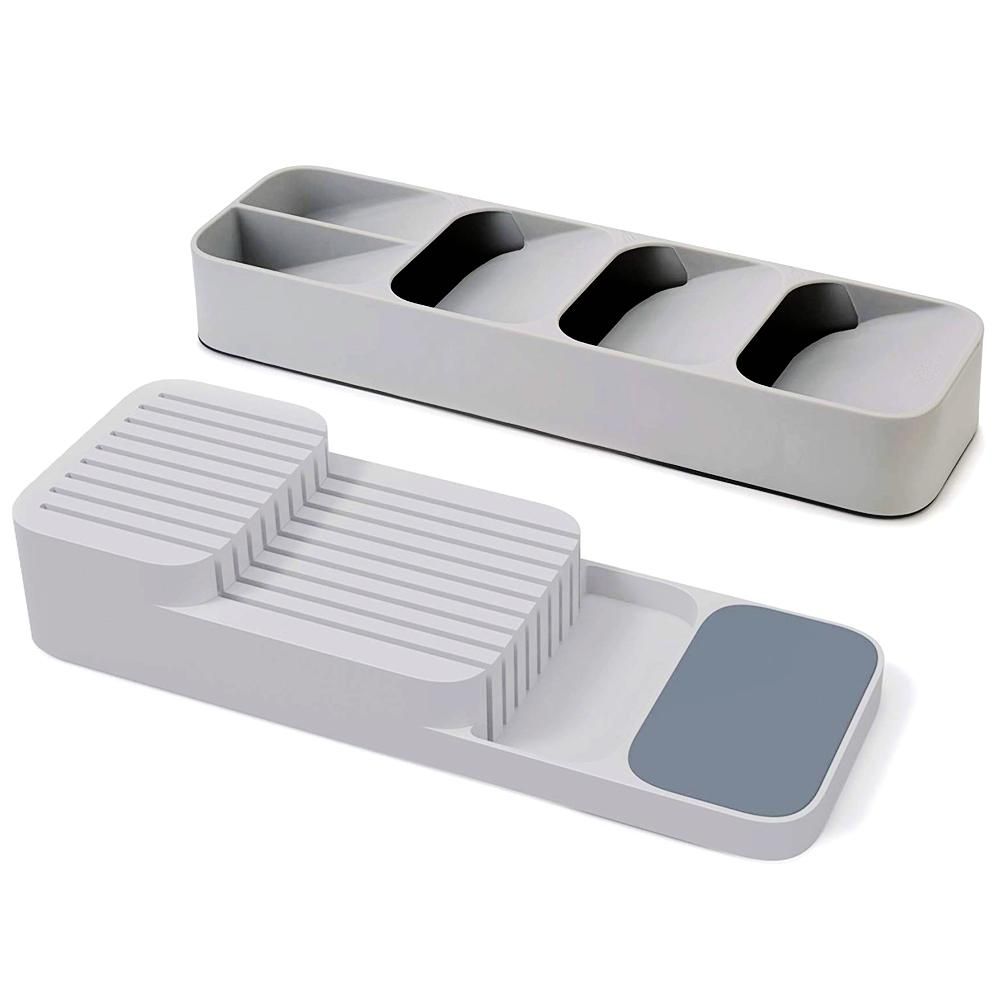 Kitchen Drawer Cutlery Organizer and Knives Storage Tray Set Shop