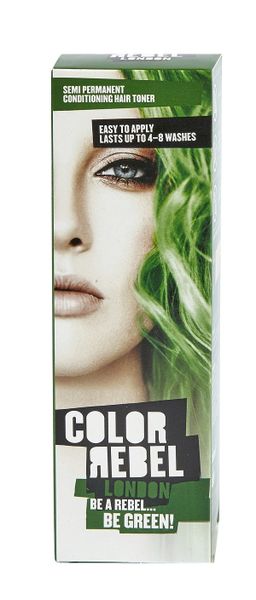 Color Rebel Semi-Perm Cond Hair Toner Green100ml