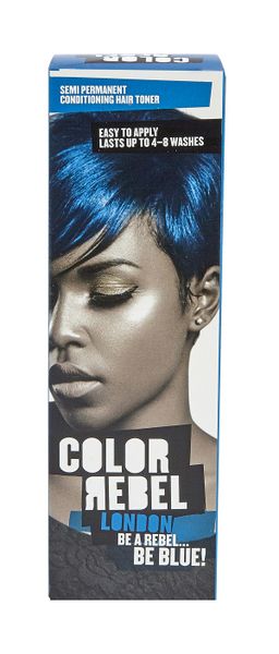 Color Rebel Semi-Perm Cond Hair Toner Blue 100ml