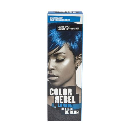 Color Rebel Semi-Perm Cond Hair Toner Blue 100ml | Buy Online in South  Africa 