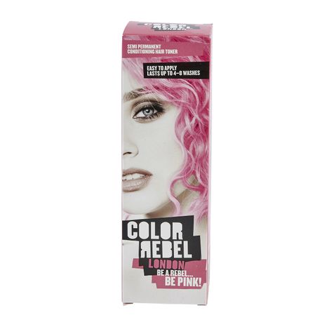 Color Rebel Semi-Perm Cond Hair Toner Pink 100ml | Buy Online in South  Africa 