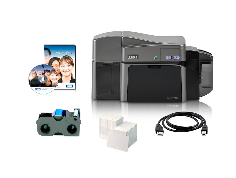 Fargo DTC1250e Dual-Sided ID Card Printer