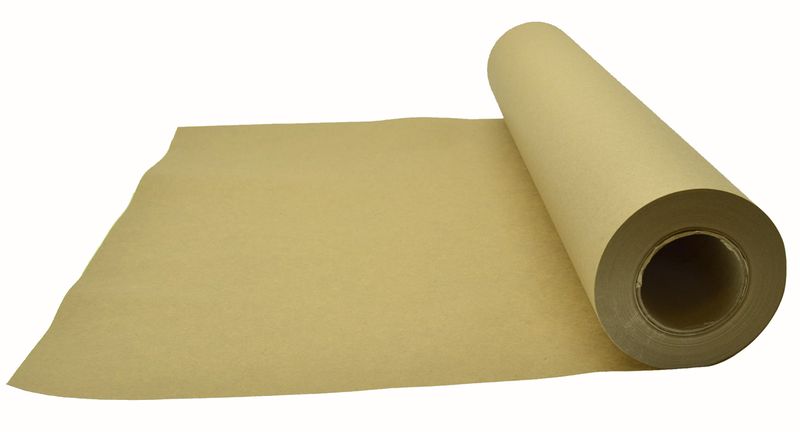 50 Meter Brown Paper Kraft Roll