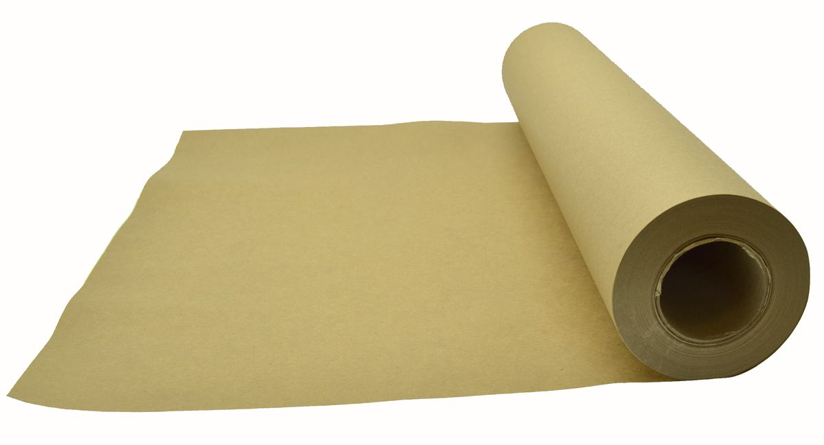 Brown Roll Kraft Verjurado, 1x5 mts.