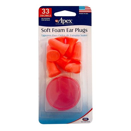 Apex Soft Foam Ear Plugs Buy Online In South Africa Takealot Com