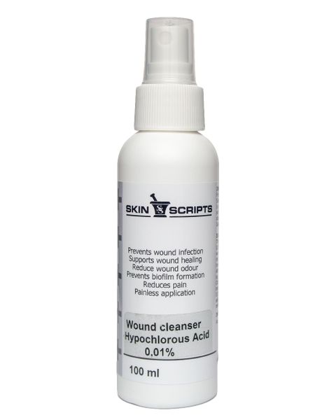 Skin Scripts Hypochlorous Wound Cleanser