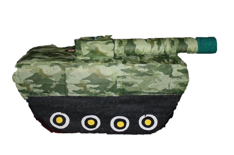 Army tank pinata