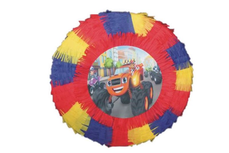 Blaze and the Monster Truck round Pinata