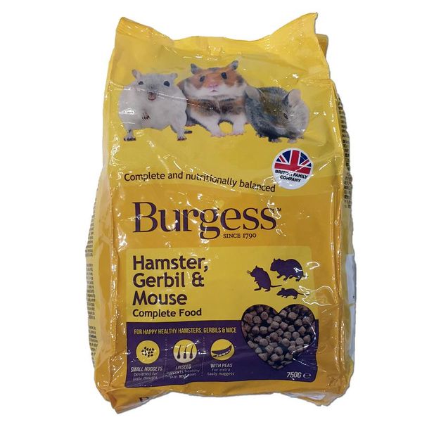 Burgess Hamster, Gerbil &amp; Mouse Food