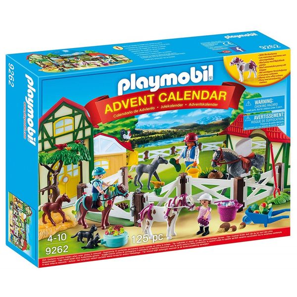 Playmobil Advent Calendar - Horse Farm 9262 - 4 - 10 Years