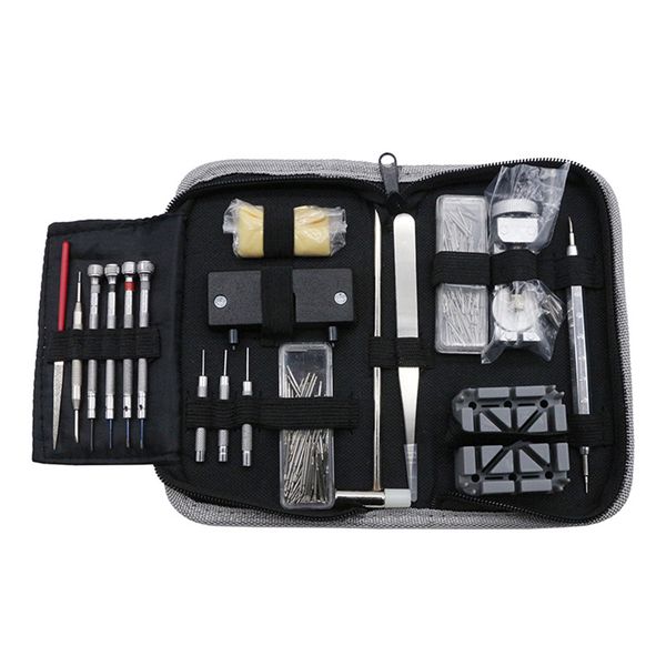 Professional 255 in 1 Watch Repair Tools Kit with Storage Case