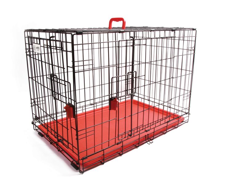 M-Pets Voyager Wire Crate Large - Red