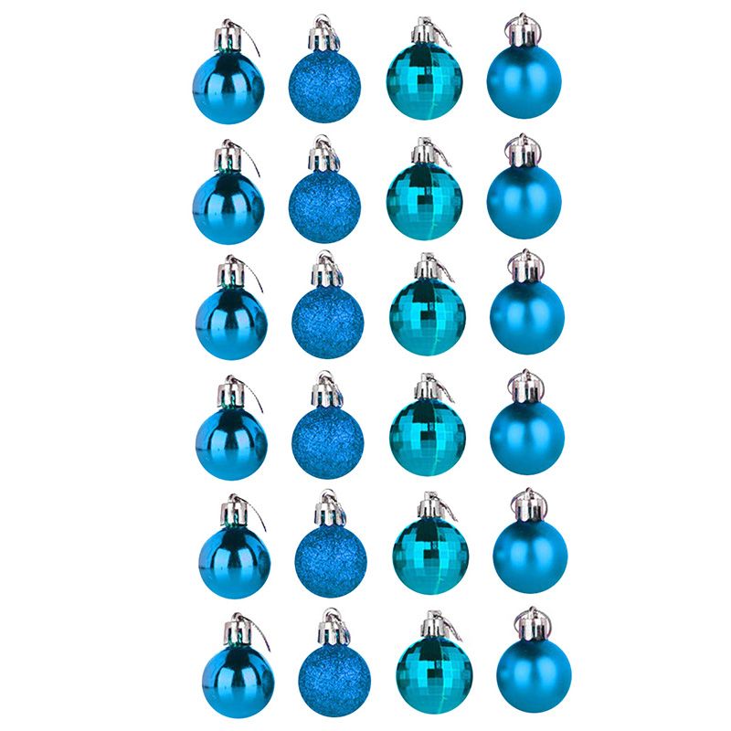 DHAO-Christmas Ball Assorted Pendant Shatterproof Ball Ornament Set