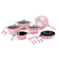 pink cookware set target