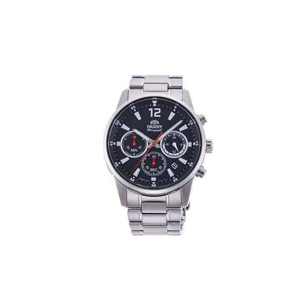 Orient Chronograph Black Dial Men Watch