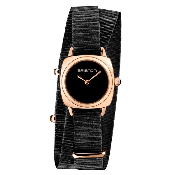 Briston Clubmaster Lady Steel Gold - Black