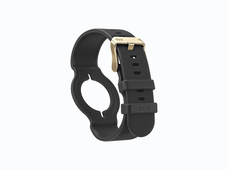 Beu Lava Black Switchstrap And Gold Buckle