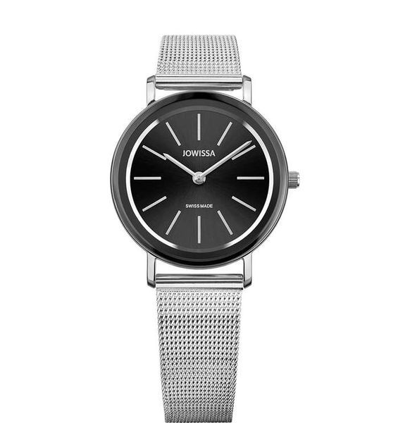 Jowissa Alto Swiss Ladies Watch - Silver &amp; Black