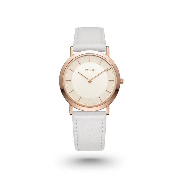 Twissic Enpointe- Rose Gold/ Ivoryline - White &amp; Gold